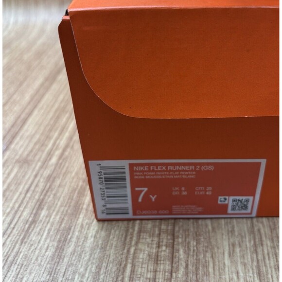 Nike Flex Runner 2 Road Running shoes Pink Foam size 7 Y Or Womens 8.5 Sneakers - Picture 10 of 10